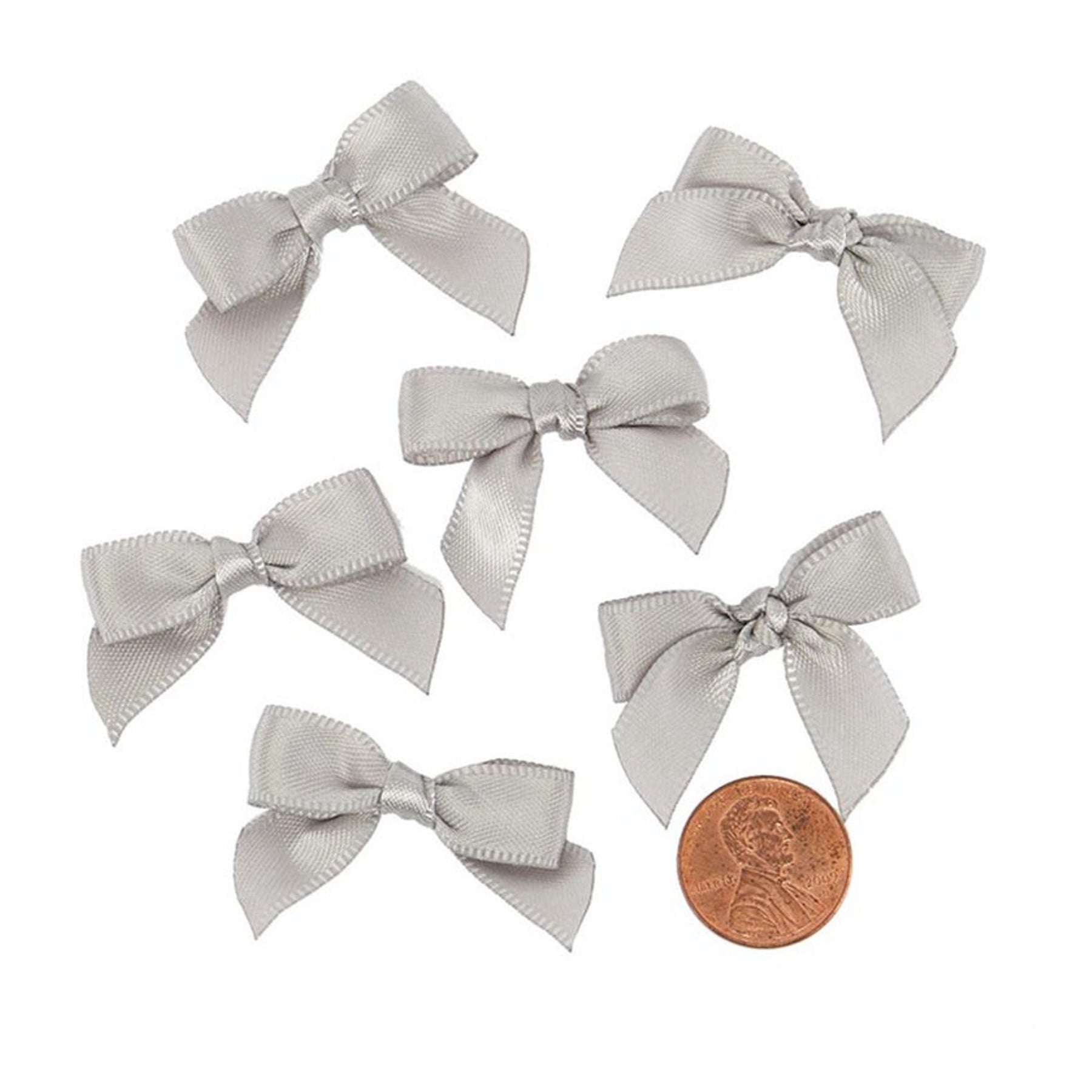 Feedback - Silver Satin Bows