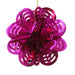 12 Inch Cerise Foil Flower Decoration - 1 Piece (fdp11204)