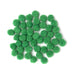 Green Pom Poms | Christmas Green Poms | Kelly Green Pom-Poms - .75in. - 45 Pieces/Pkg. (nm40000809)