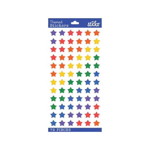 Star Stickers | Star Student Stickers | Jelly Stars Stickers - 72 Pieces/Pkg. (nm5238254)