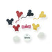 Mickey Mouse Buttons | Mickey Mouse Fasteners | Mickey Mouse Ear Buttons - 10 Assorted Pieces (nmbgtp4308v3)