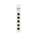Shank Black Buttons | 12mm Black Fasteners | Black Buttons - Shank - 1/2in. (12mm) - 5 Pieces/Pkg. (nmsl123a)