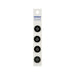 Black Fasteners, Black Buttons - 4 Hole - 3/4in. - 4 Pieces/Pkg. (nmsl209a)
