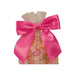 Premade Hot Pink Bows | Hot Pink Satin Bows | Hot Pink Pre-Tied Satin Bows With Wire Ties - 7/8in. x 3in. - 12 Pieces/Pkg. (pm4824833)