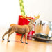 Miniature Deer with Antlers | Deer Figure | Red Deer Stag Figurine - 4.8in. L x 1.75in. W x 4in. H - 1 Piece (sl181929)